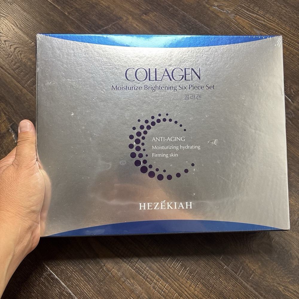 HEZEKIAH Collagen Moisturize Brightening 6 Piece Anti Aging Skin Care Set
